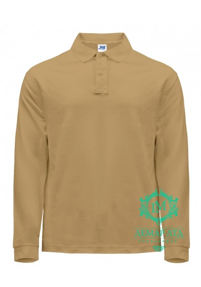 Чоловіча футболка-поло з довгими рукавами JHK POLO REGULAR MAN LS
